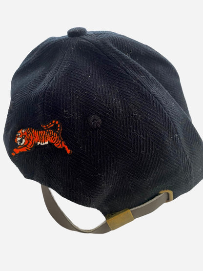 Buffalo State Bengals Black Textured Hat Ball Cap Adjustable Embroidered