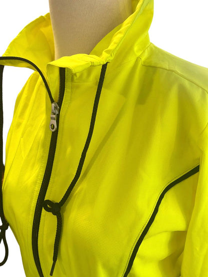 Small Reebok Bright Yellow Women's Jacket Full Zip NWT