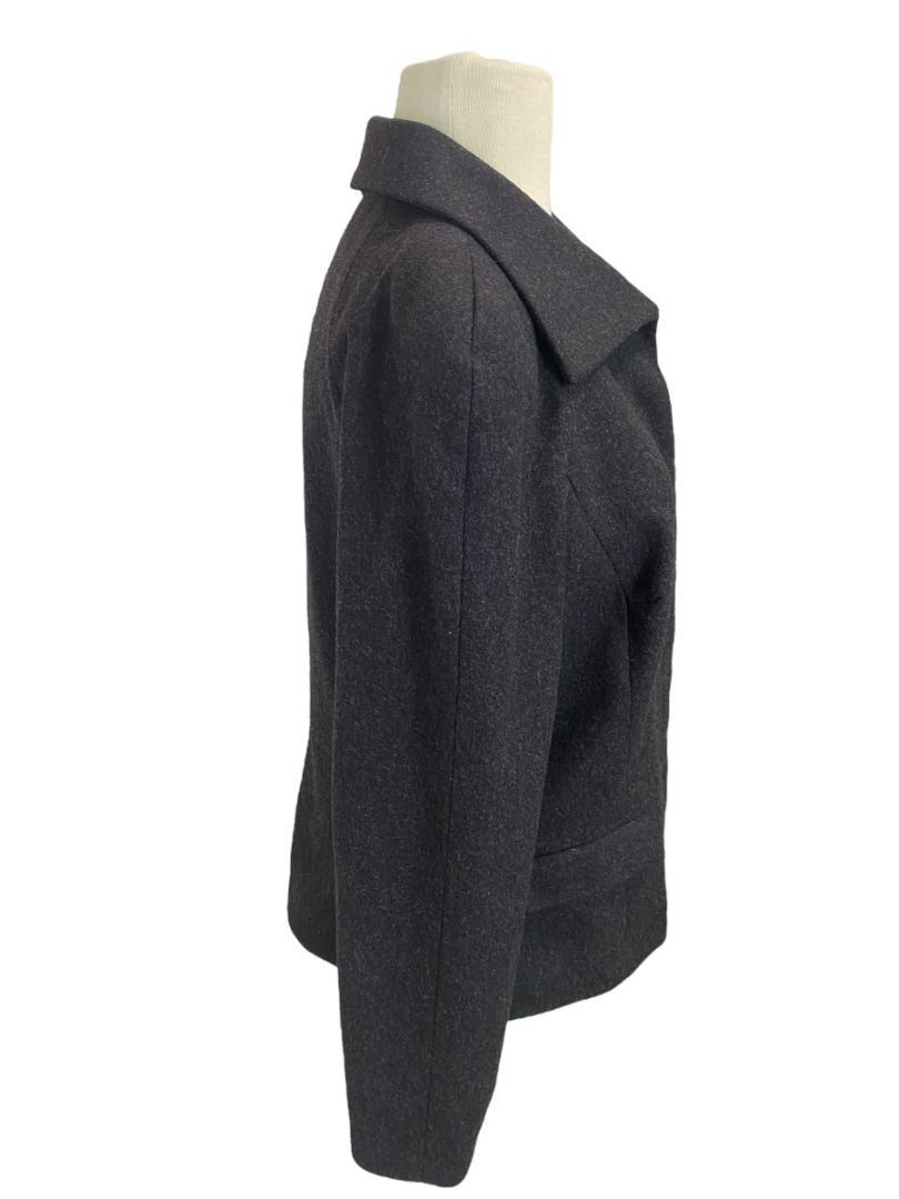 10 Logic August Silk Wool Cashmere Blend Business Jacket Career