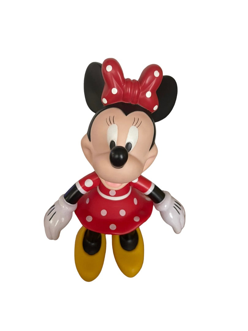 Disney Minnie Mouse Hard Vinyl 8" Articulated Figure Poseable