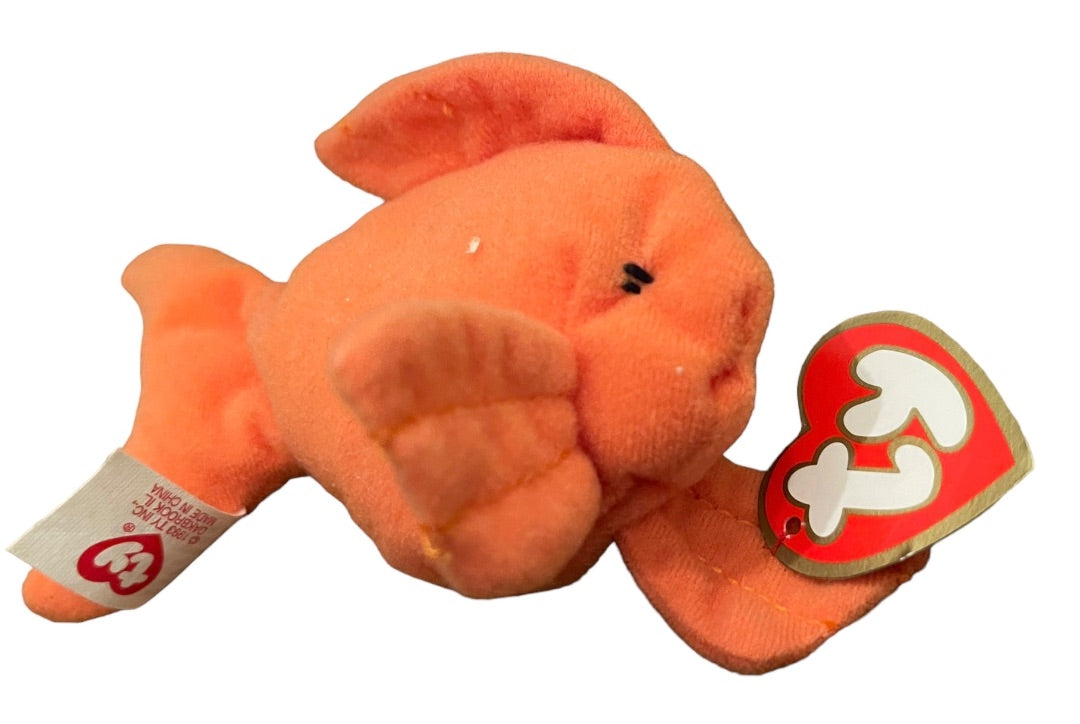 Ty Teenie Beanie Babies Goldie Goldfish 4.5" McDonald's 1996