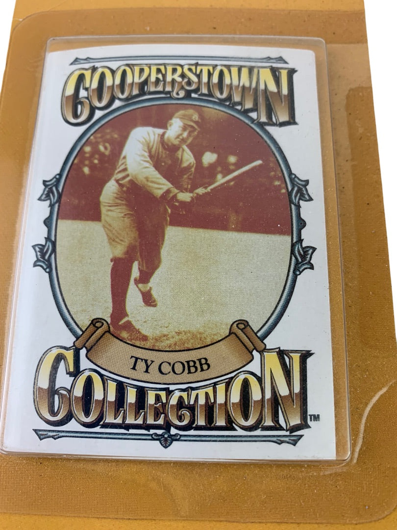 Ty Cobb 1994 Cooperstown Collection Starting Lineup and Card Detroit Tigers