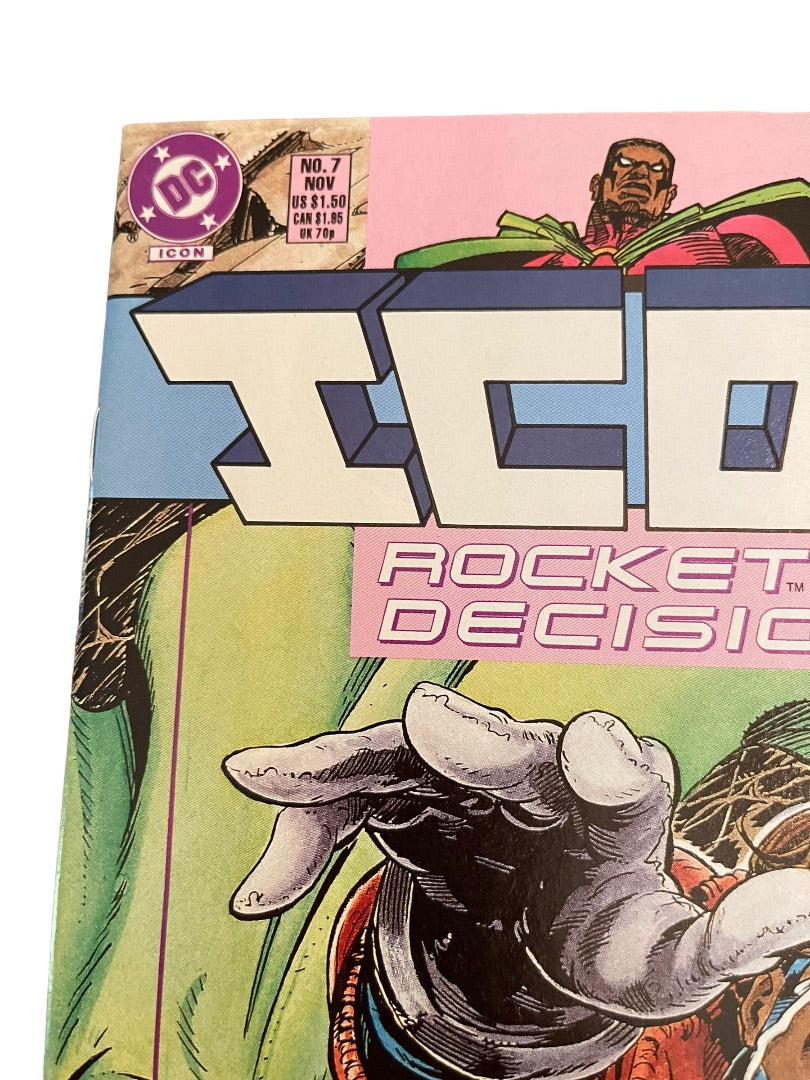 DC ICON #7 DC Milestones 1993 Rocket's Decision Comic