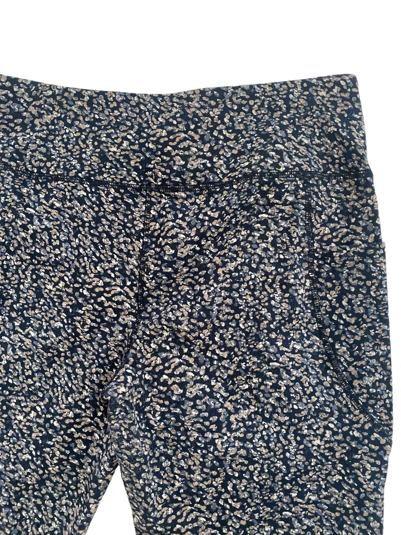 Small Susan Graver Weekend Speckled Leggings Pockets