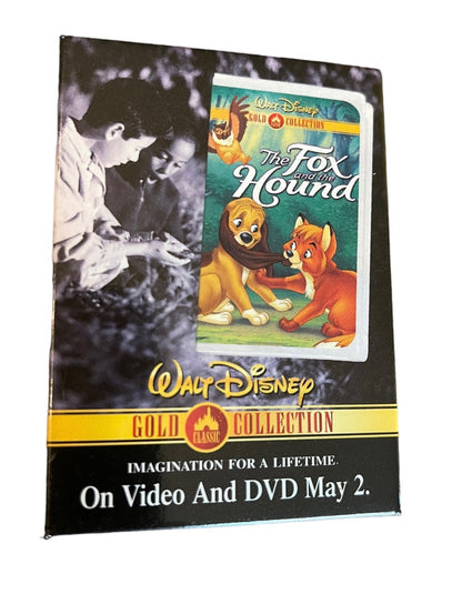 Walt Disney Gold Collection The Fox and the Hound Pinback Button Promotional