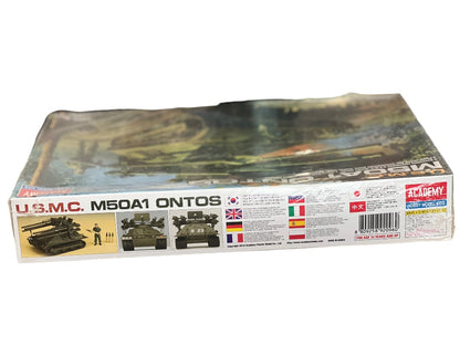 Academy 13218 1:35 USMC M50A1 Ontos Military Tank Plastic Model Kit sealed