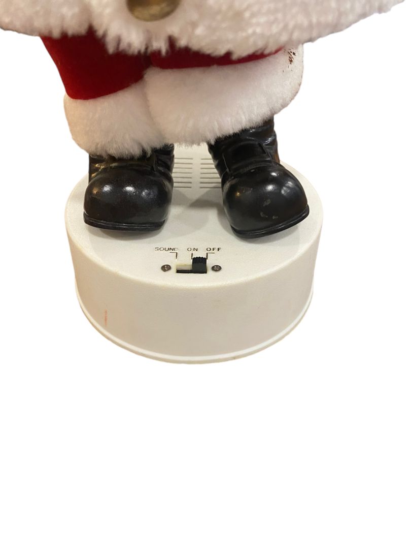 Telco Musical Motion Santa Light Up Candle Works 1989