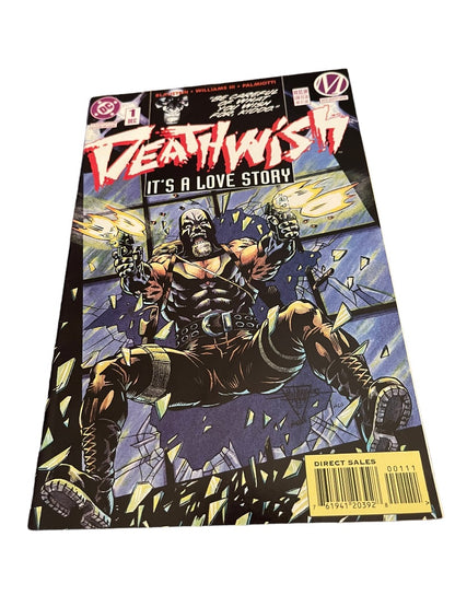 DC Deathwish It's a Love Story#1 & Paint The Town Dead #2 Comic