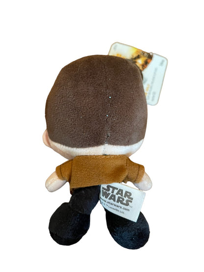 Han Solo Disney Star Wars Heroes Heroez Clipz Bag Clip Plush