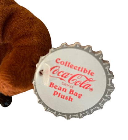 Coca Cola Beanie  6" Plush Walrus Bottle of Coke 1998 Style 0135