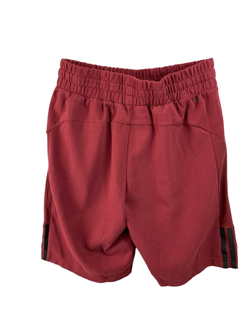 Small Adidas Men's New Burgundy Pull On Training Shorts HG3055