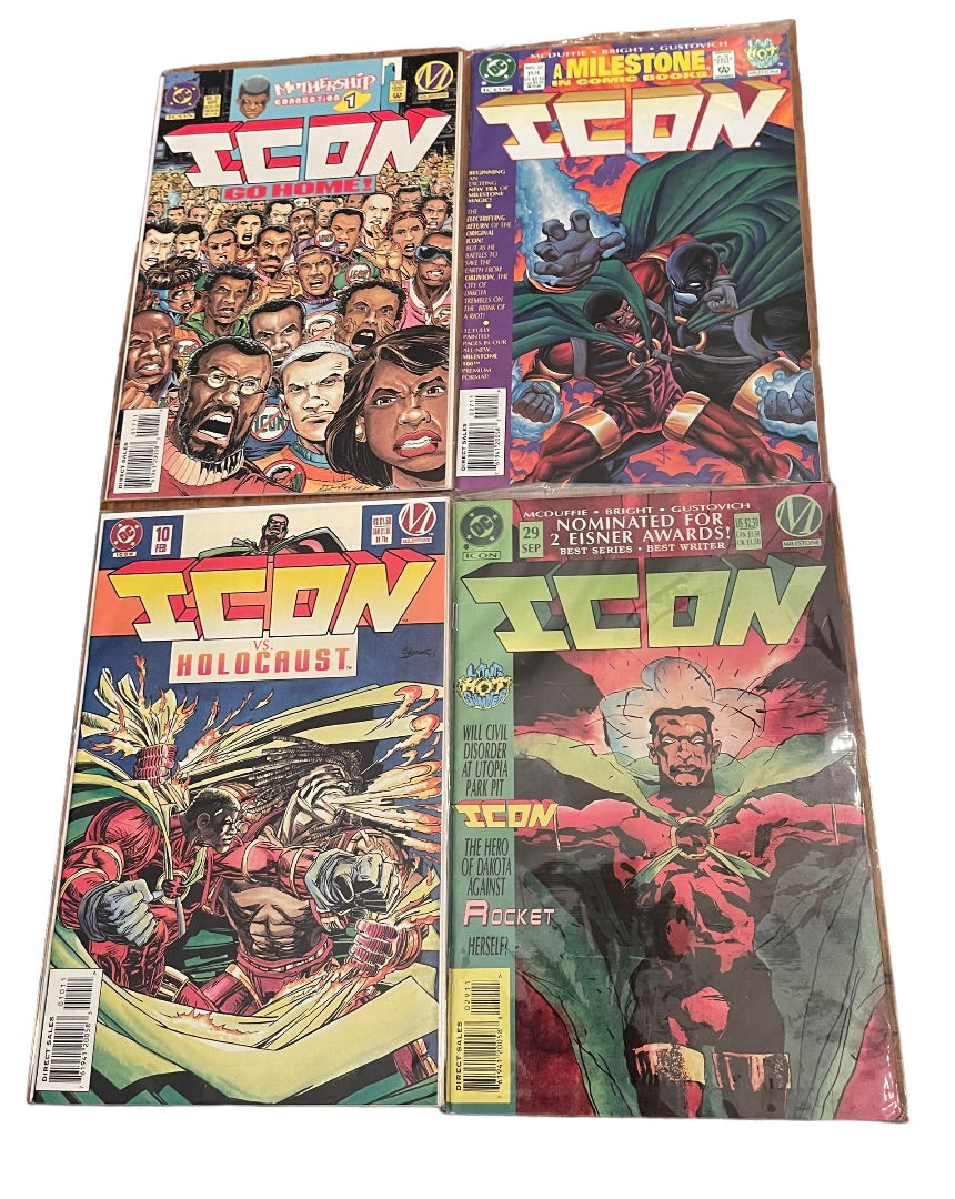 DC ICon Mixed Lot of 12 Comic Books Milestone