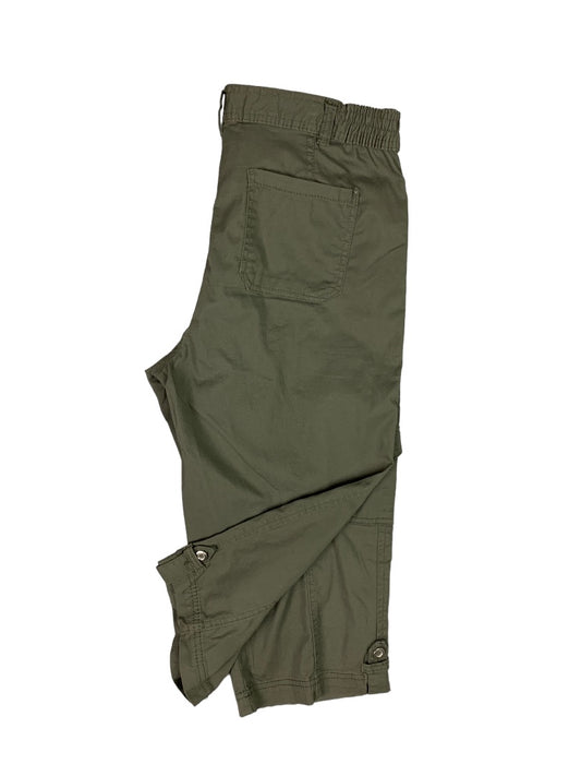 6 Hastings & Smith Women's Army Green Lightweight Capri Pants