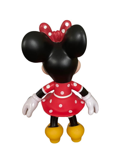 Disney Minnie Mouse Hard Vinyl 8" Articulated Figure Poseable