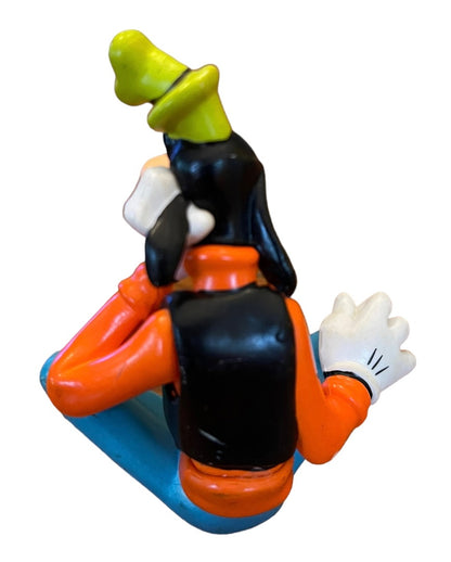 Disney Goofy 3.5" Sitting Vinyl Figurine Figure Cross Legged