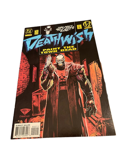 DC Deathwish It's a Love Story#1 & Paint The Town Dead #2 Comic