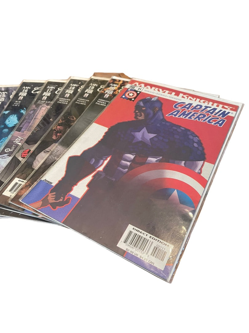 Marvel MK Captain America Lot of 21 #1-21 Rieber