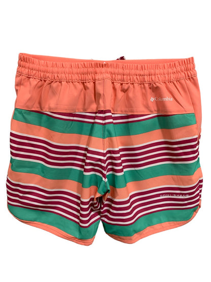 Large Columbia Youth Boy's New Striped Sandy Shores Boardshort Swim