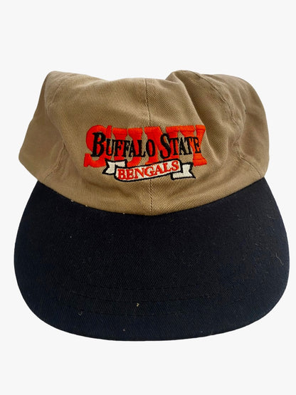 Buffalo State Bengals Suny Embroidered Khaki Adjustable Ball Cap Hat