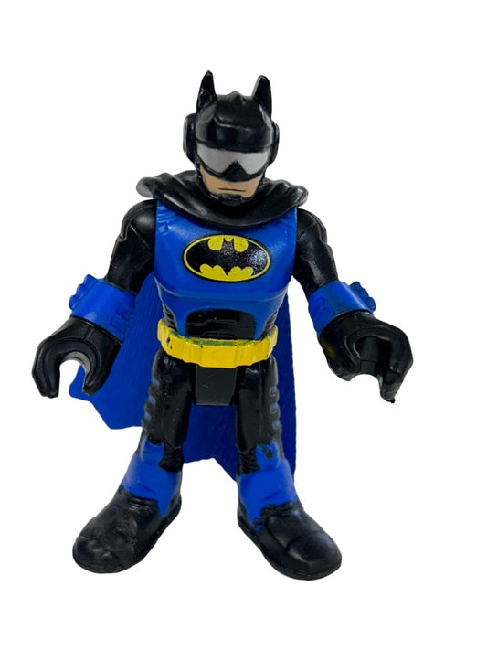 Fisher-Price Imaginext DC Super Friends Batman Black Blue Action Figure S16