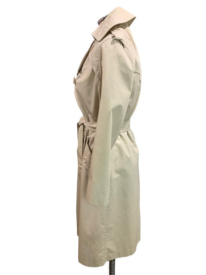 Size 9/10 Young Rebels Women's Belted Trench Coat Double Breasted Flaw