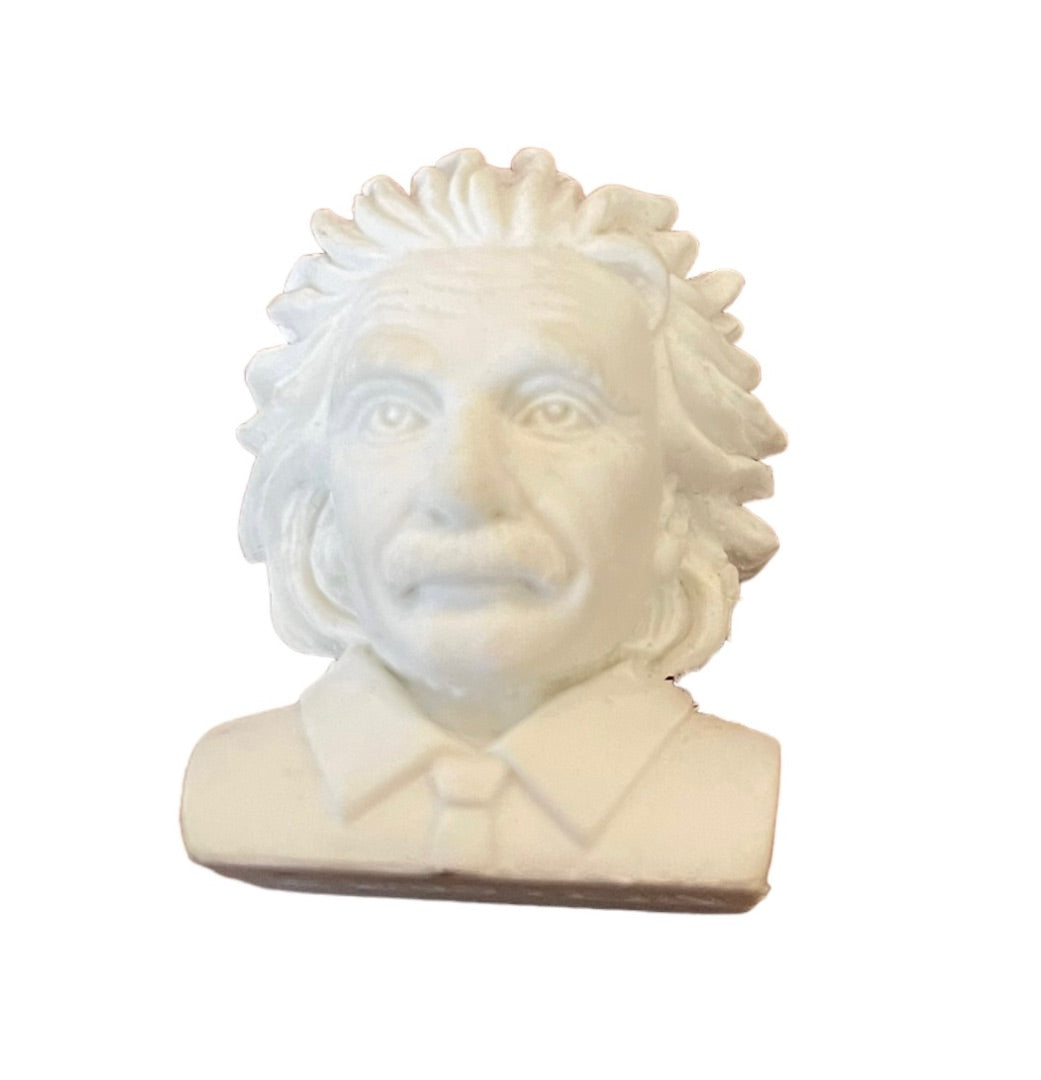 Design Idea Albert Einstein High Quality Detailed Eraser White