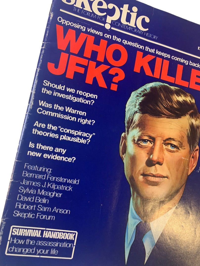 1975 Skeptic Magazine "Who Killed JFK?" Special Issue No.9