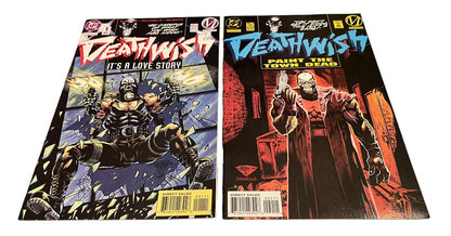 DC Deathwish It's a Love Story#1 & Paint The Town Dead #2 Comic