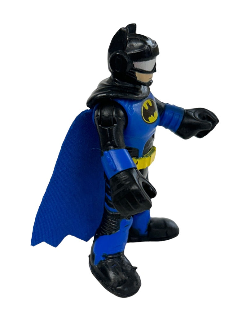Fisher-Price Imaginext DC Super Friends Batman Black Blue Action Figure S16