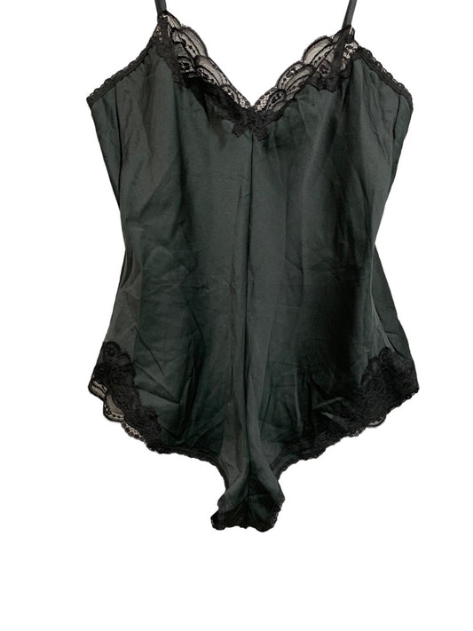 Large Warner's Vintage 1970s Lingerie Bodysuit Lace Trim USA