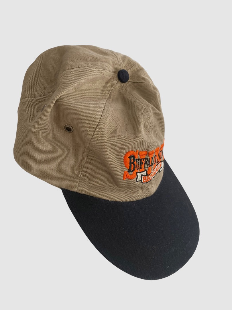 Buffalo State Bengals Suny Embroidered Khaki Adjustable Ball Cap Hat