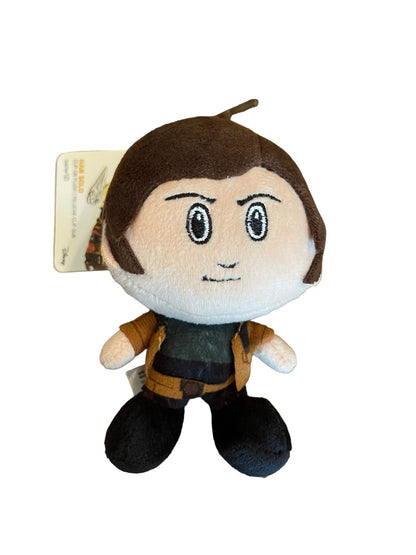 Han Solo Disney Star Wars Heroes Heroez Clipz Bag Clip Plush