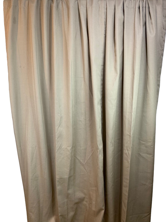 Set of 2 Room Essentials Brown Woven Curtain Panels 83"L x 31.5"w Rod Pocket