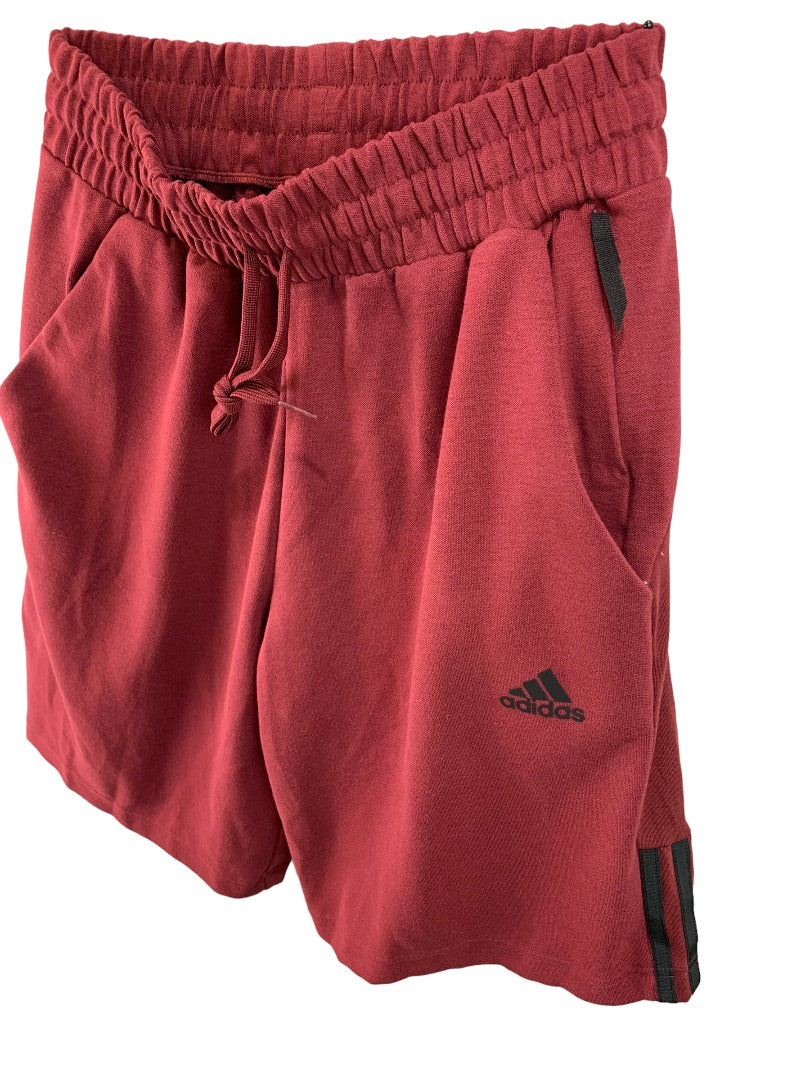 Small Adidas Men's New Burgundy Pull On Training Shorts HG3055