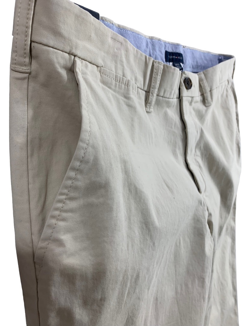 38 x 32 Tommy Hilfiger THFLEX Men's New Adaptive Clothing Pants Tan Magnets