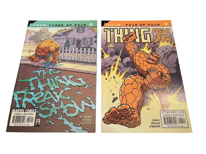 Marvel Icons The Thing Freak Show #3 & #4 Rated PG