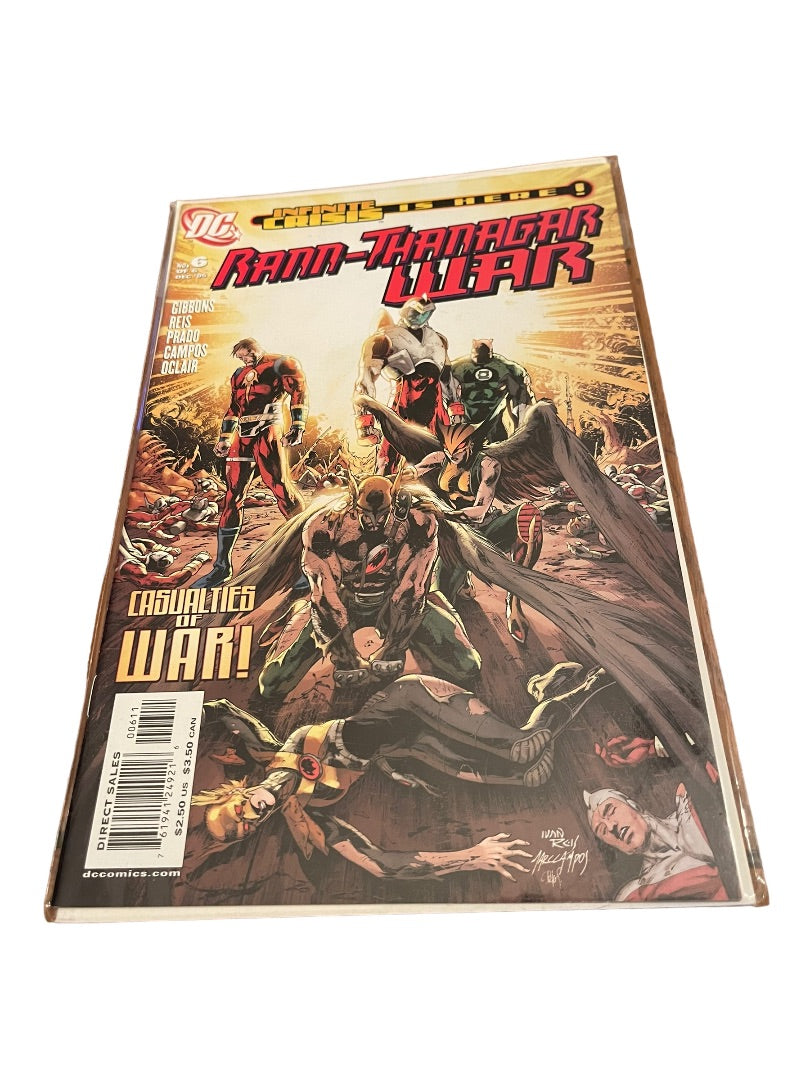 DC Rann-Thanagar War Infinite Crisis #1-6 Lot & #1 Infinite Crisis Special