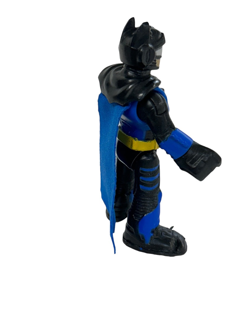 Fisher-Price Imaginext DC Super Friends Batman Black Blue Action Figure S16