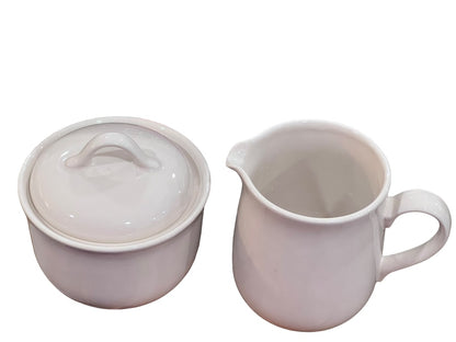 Corelle Dinnerware by Corning Beige Sugar & Creamer Set Original Box 6003367