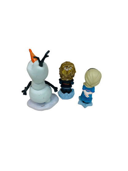 Disney Frozen Mini Figurines Olaf Kristoff Elsa PVC Figures 1.5" and 2.5"