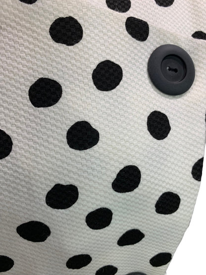 Size 8 Evan-Picone New Retro Style Black White Polka Dot Sheath Dress