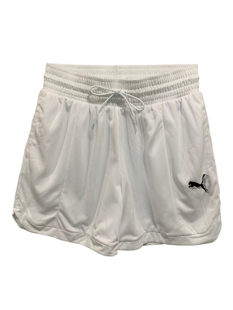 XS Puma Women's New White Foundation Shorts 539945 02 Pull On