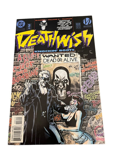 DC Deathwish #3 Milestone Blaustein Williams Palmiotti 1994