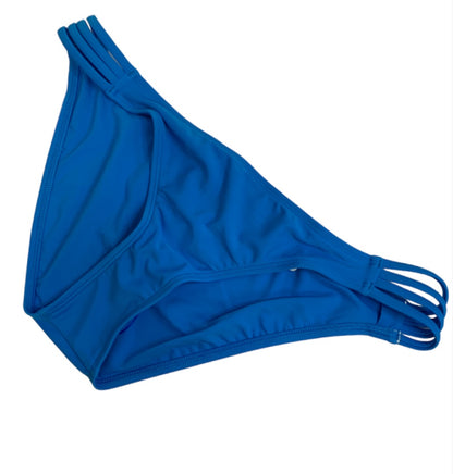 Large Body Glove Women's New Coastal Blue Bikini Bottoms Flirty Surf Rider