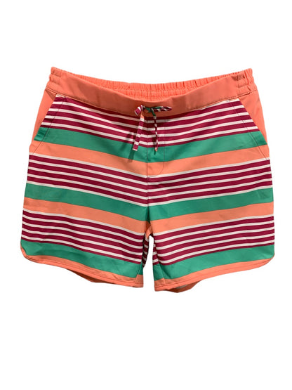 Large Columbia Youth Boy's New Striped Sandy Shores Boardshort Swim