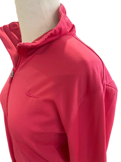 Large Nike Pink Full Zip Running Jacket