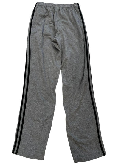 XS Adidas Gray Sweatpants Black Stripe Track Pants