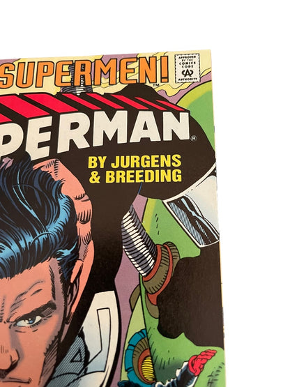 Superman #81 DC 1993 Reign of the Supermen Jurgens & Breeding Comic