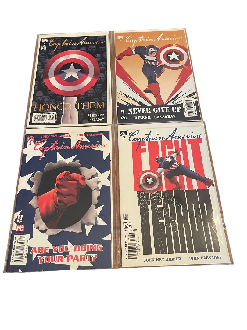 Marvel MK Captain America Lot of 21 #1-21 Rieber