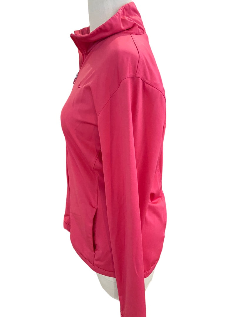 Large Nike Pink Full Zip Running Jacket